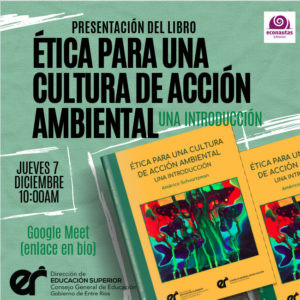 Libro “Ética para una Cultura de acción ambiental | una introducción”